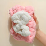 Mikrofiber Örgü Saç Kurutma Bone Havlu - Görsel 3