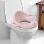 Pembe Kulplu Çocuk Klozet Adaptörü - Görsel 3
