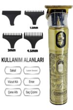 Dijital Göstergeli Saç Sakal Tıraş Makinesi - Sıfıra Yakın - IP-1949 (5067) - Görsel 4