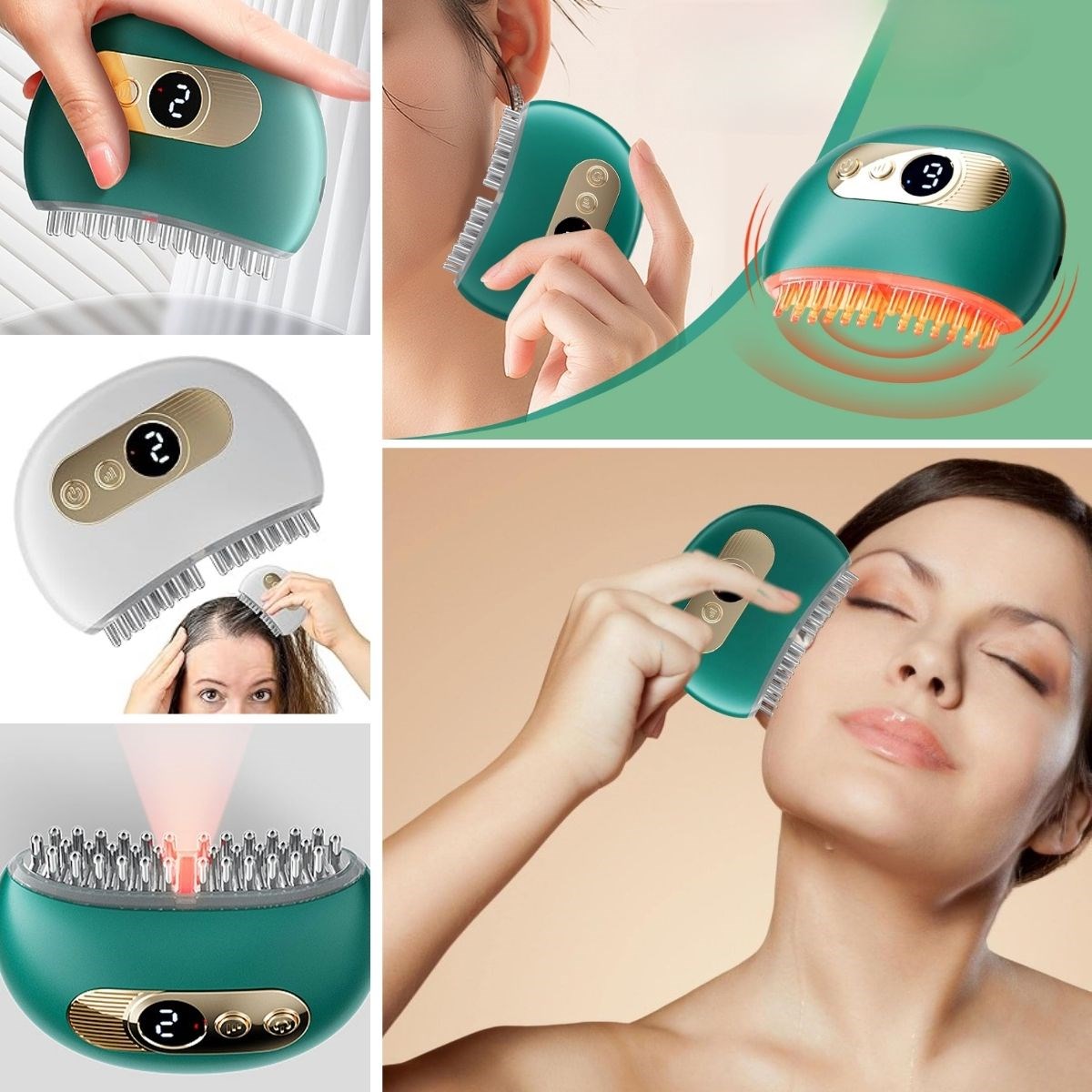 1-adet-akilli-elektrik-akim-112779_1 1 Adet Akıllı Elektrik Akımlı EMS Titreşimli Masaj Tarağı Kademeli Yüz Masaj Aleti Aparatı (5067) - Görsel 1