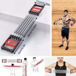 Göğüs Genişletme ve Kuvvet Egzersiz Aleti – 5 Yaylı 5 Kademeli Ayarlanabilir Fitness ve Kuvvet Antrenmanı Ekipmanı (5067) - Görsel 5