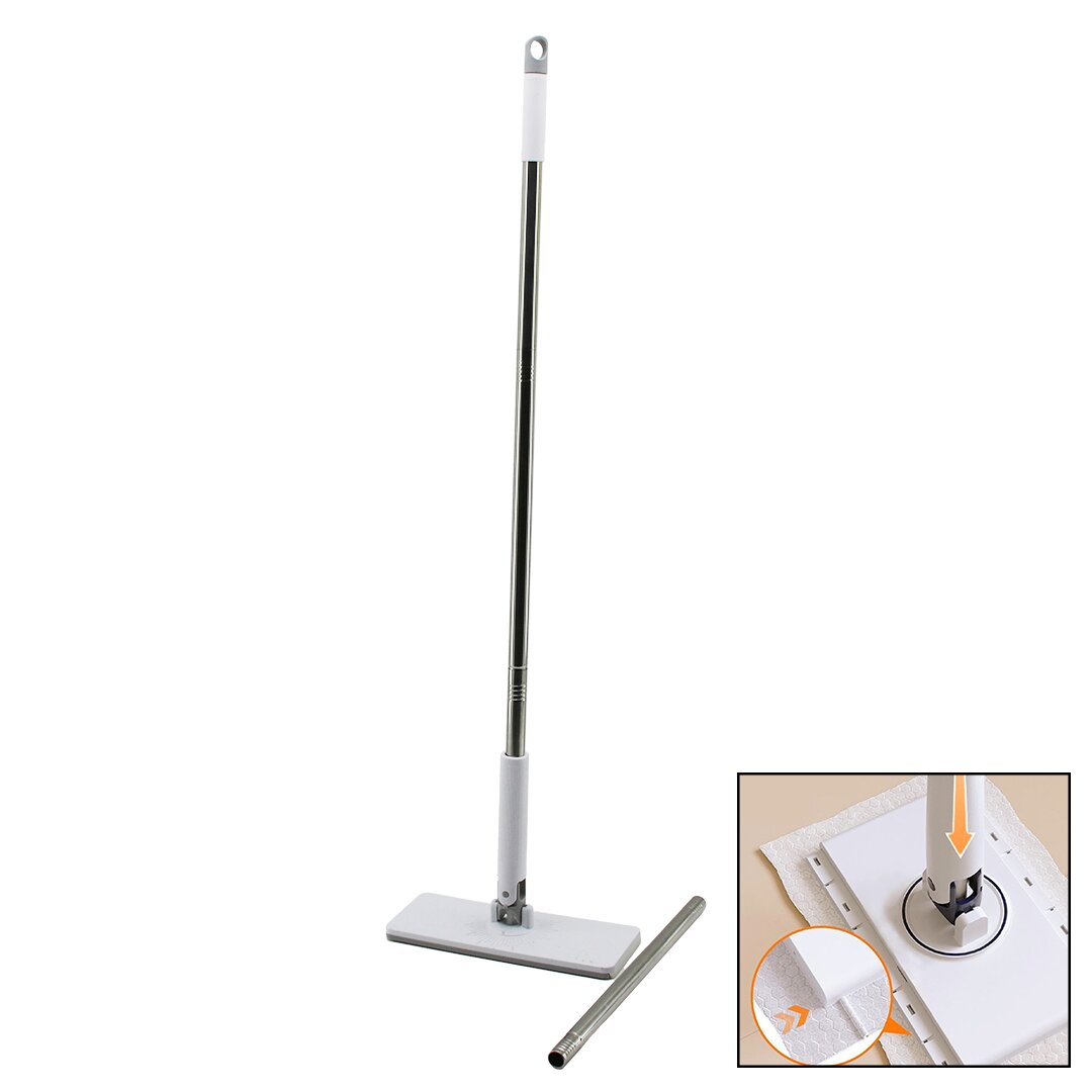 otomatik-bez-degistiren-m-112536_1 OTOMATİK BEZ DEĞİŞTİREN MOP SAP ÇEK=BEZ BIRAK - SAP İT=BEZ TUT 360° BAŞLIK=9.5X25CM- SAP:115CM (5067) - Görsel 1